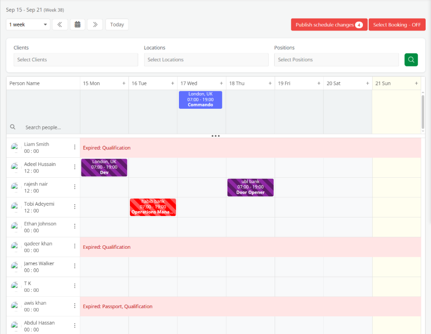 People collaborating on a laptop